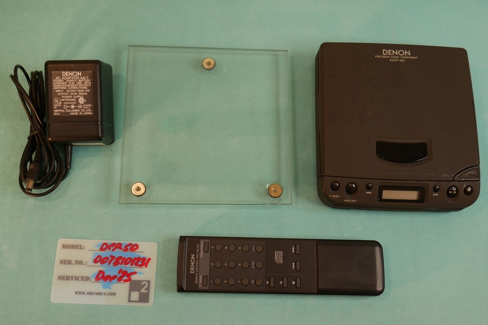 Denon DCP-50 Discman :: Completely Restored