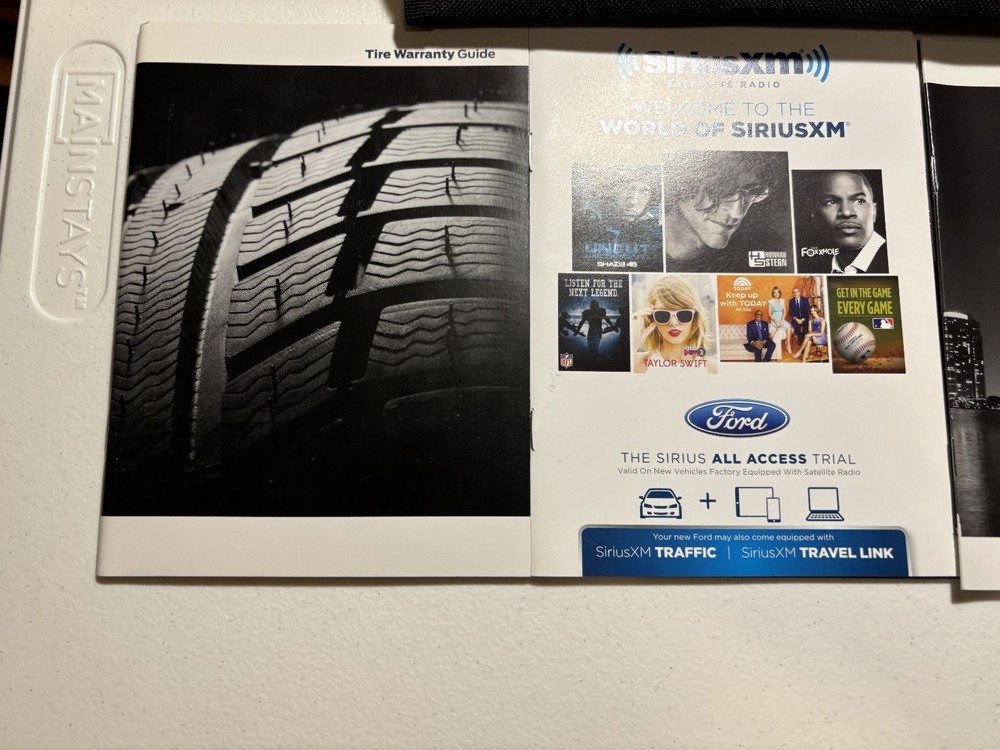 2016 Ford Focus Owners Manual OEM Complete Set