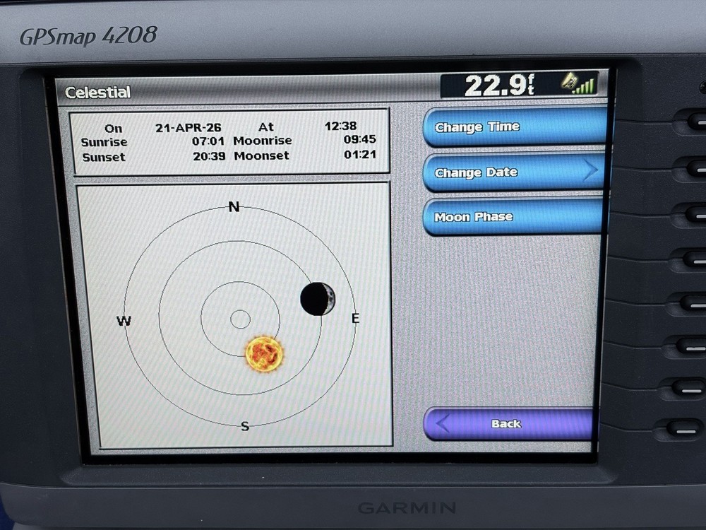 Garmin GPSmap 4208 GPS Chartplotter Multifunction Display - Tested & Working!