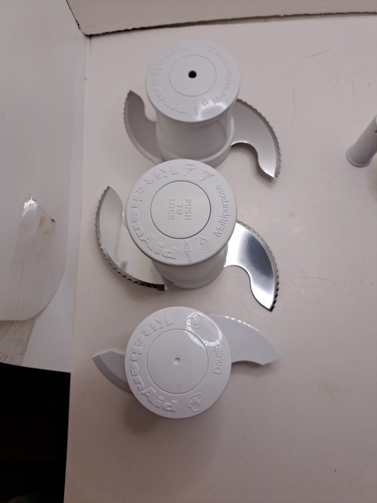 Kitchen Aid Food Processor Attachments Blades Accessories 8 Pieces