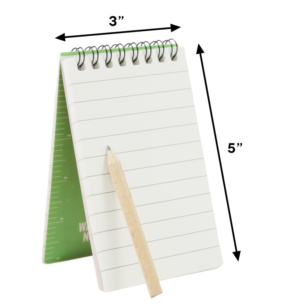 Waterproof Adventure Writing Journal Smudgeproof Personal Notebook