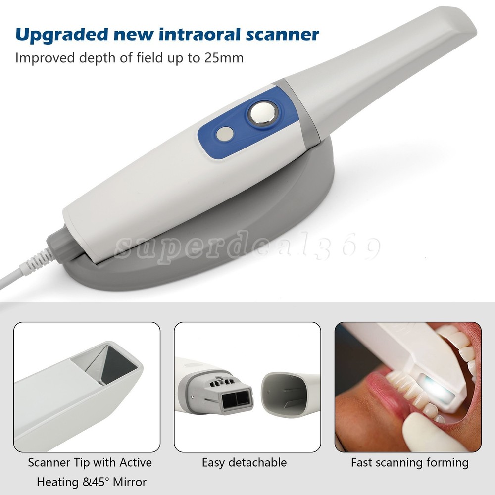 Dental Intra-oral Scanner 3D With Software w/Scanning Software
