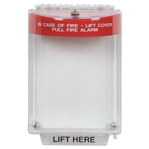 Safety Technology International Sti-13010Fr Pull Station Guard, Polycarbonate,