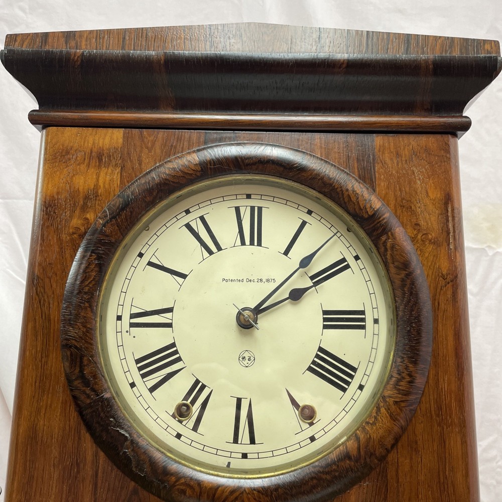 Seth Thomas 1875 parlor #3 Double Dial Calander Clock Very Nice Clean Clock ￼