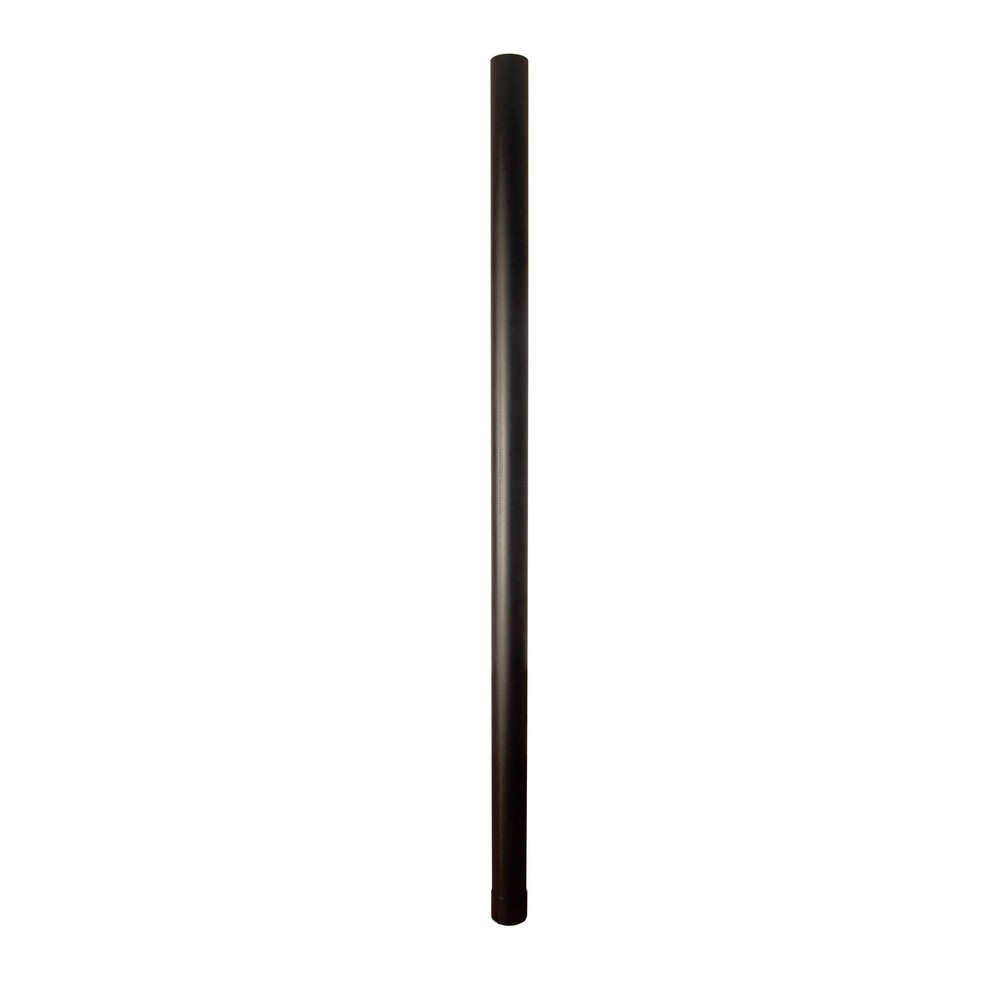 Exhaust Stack Pipe Replacement for UNIVERSAL - 4" x 96", Straight Black