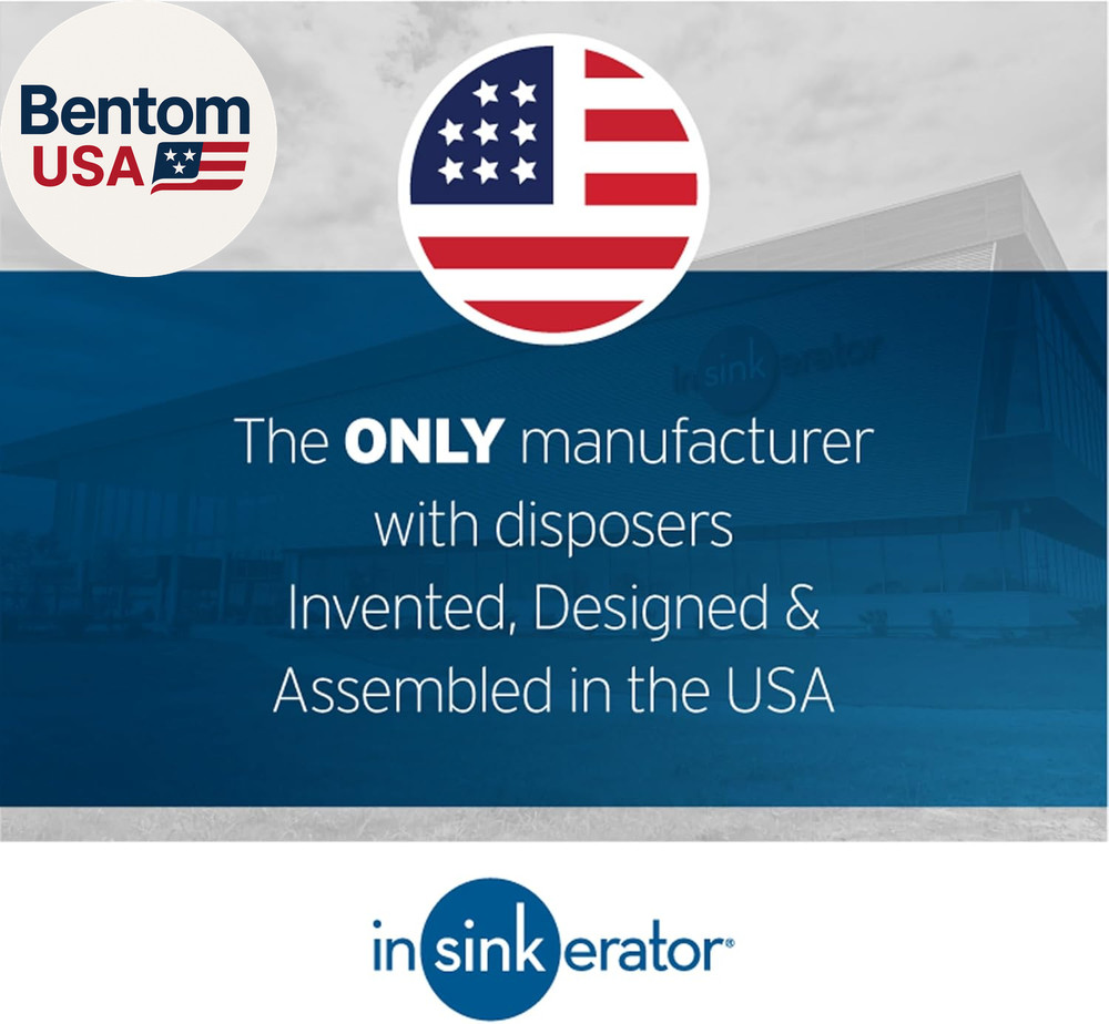 Badger 5XP Garbage Disposal, Standard Series 3/4 HP Continuous Feed Food Waste D