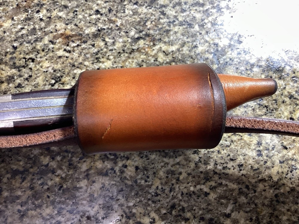 Leather Folding Knife Sheath Horizontal for Trapper Size (Sheath Only)
