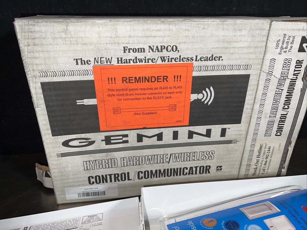 Nos Surplus Napco Gemini P801 Control Panel Kit