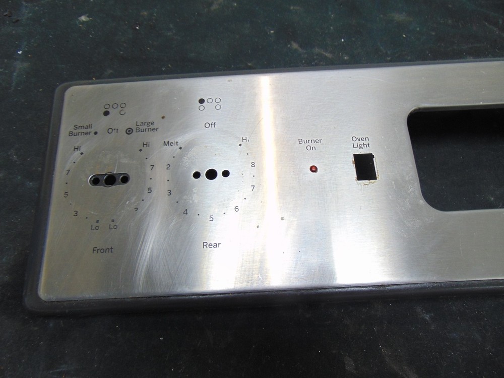 GE Electric Range JB655SK2SS Control Panel WB07X31199