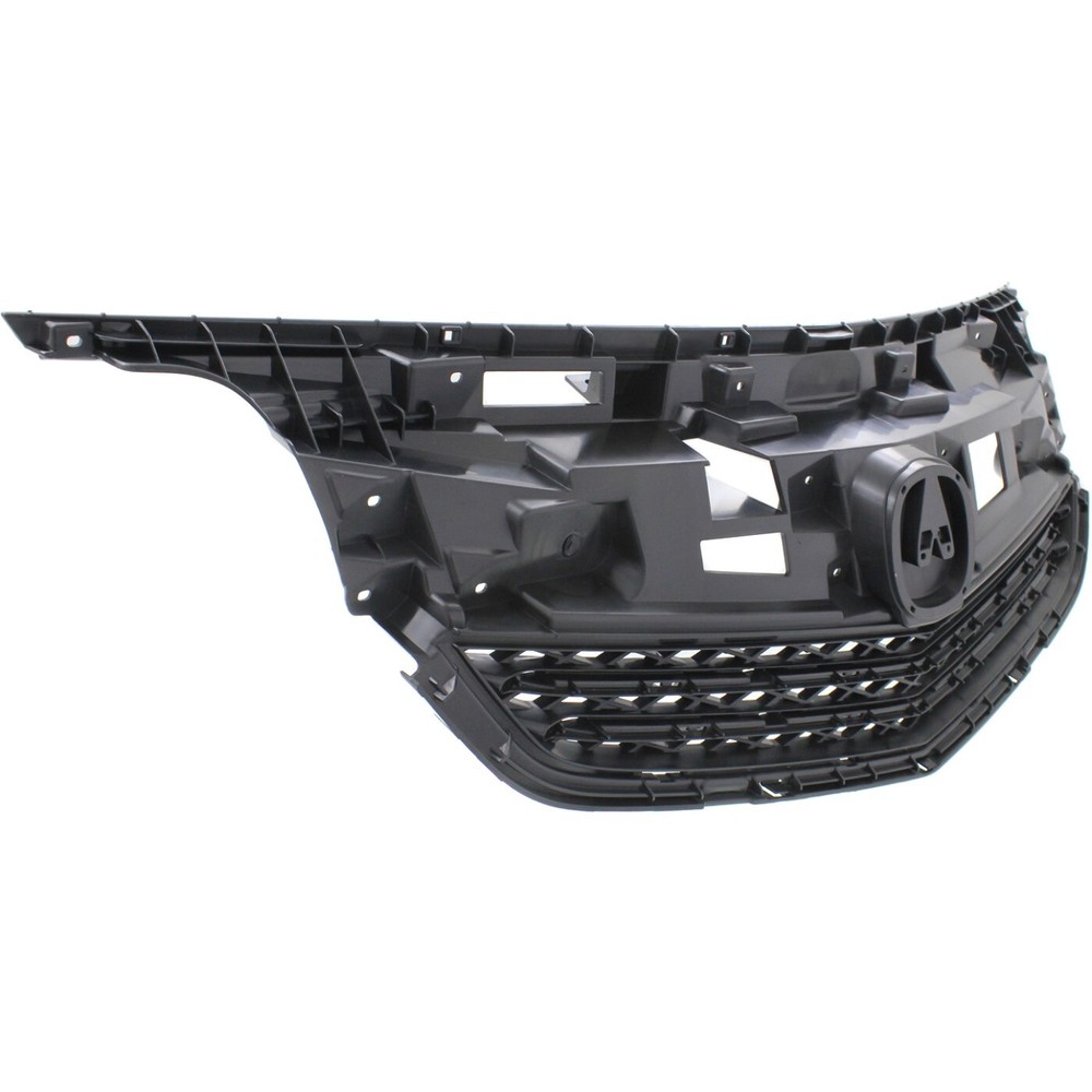 Grille For 2012-2014 Acura TL Textured Gray Plastic