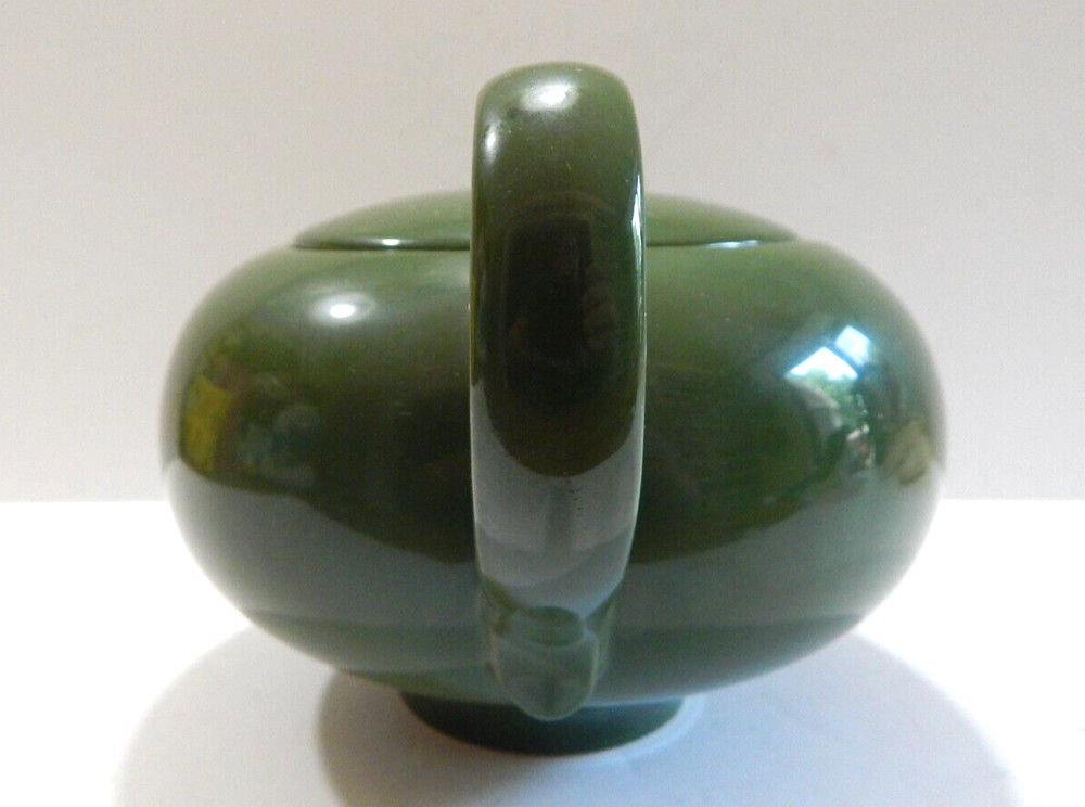 Green Ceramic Coffee Teapot w/ lid