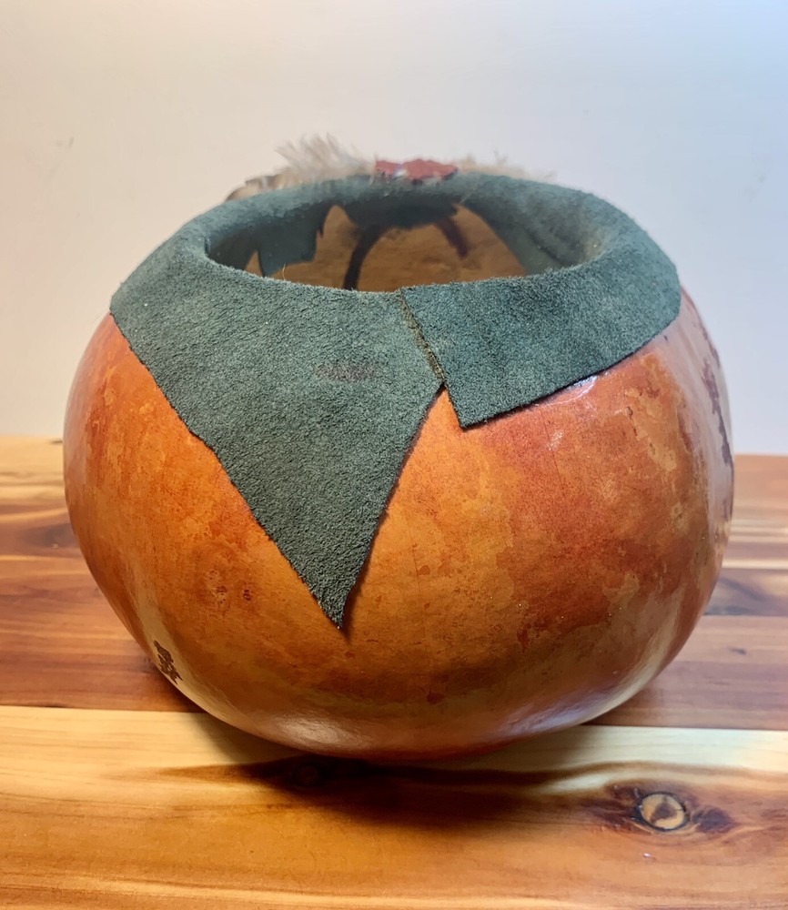 Hand Painted Gourd Art-Original Native Southwest