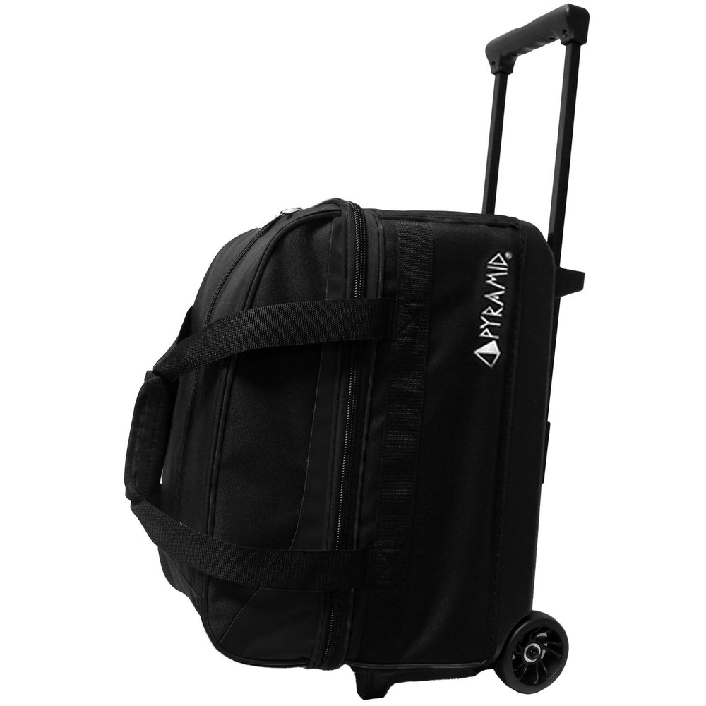 Pyramid Prime Double Roller 2 Ball Bowling Bag with Large Separate Compartmen...