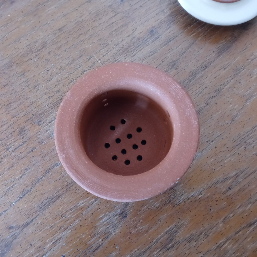 Beautiful Ceramic Tea Cup with Removable Infuser & Lid + Handle