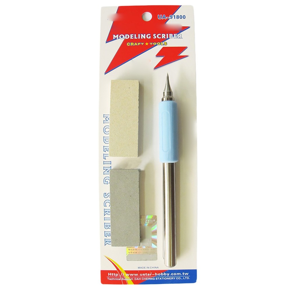 Modeling Scriber Tool Military Model Engraved Needle Pen With Grinding Stone D