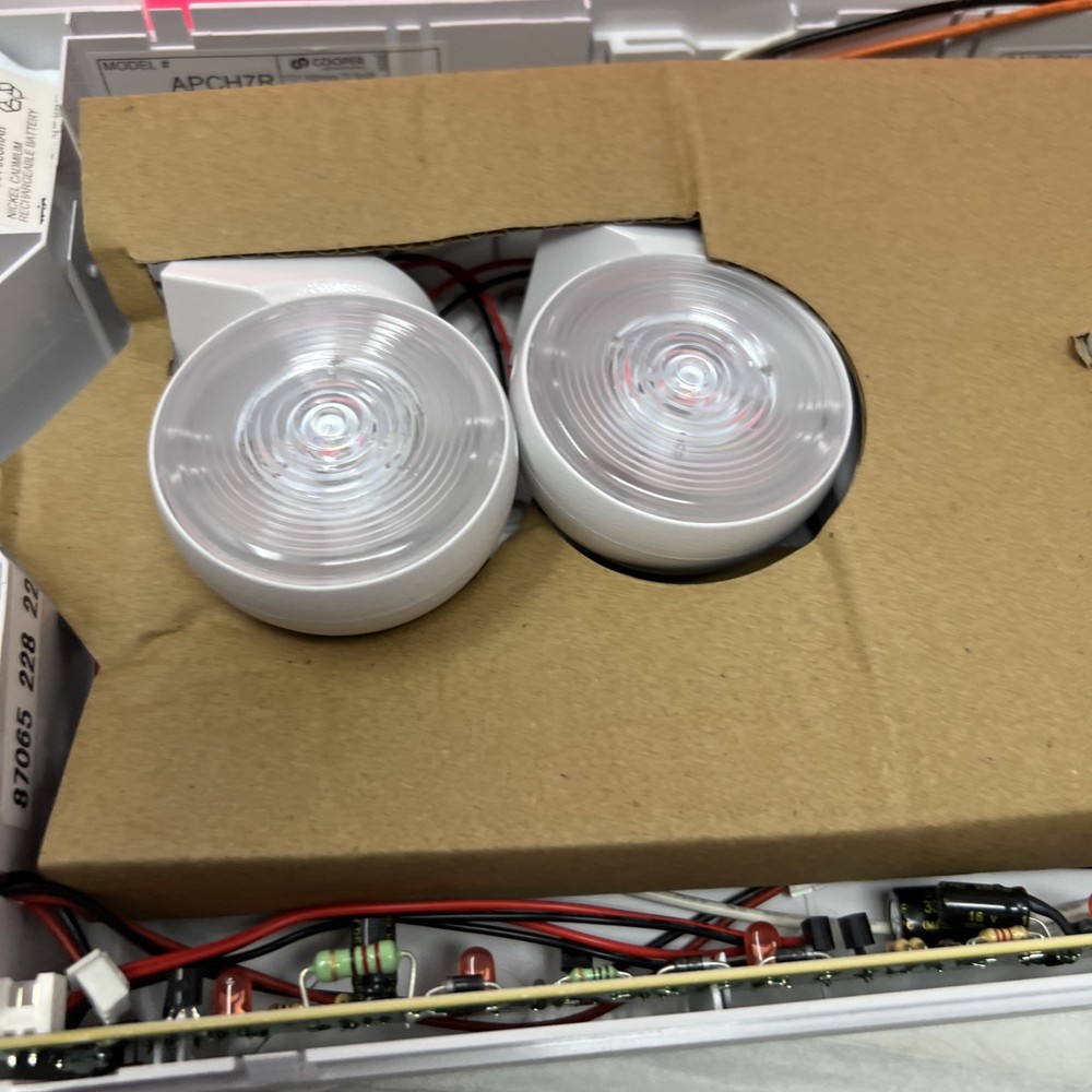 Cooper Lighting APCH7R Self Powered Combination LED Exit Sign All-Pro Plastic