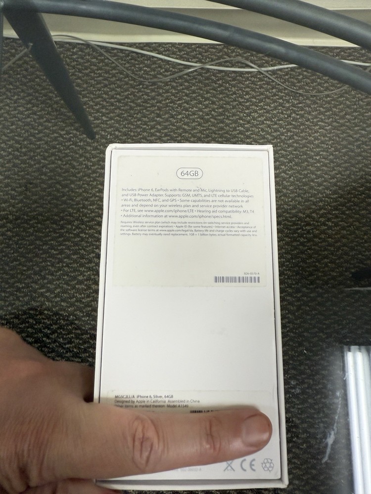 Apple iPhone 6 OEM Box- MINT - Box Only!