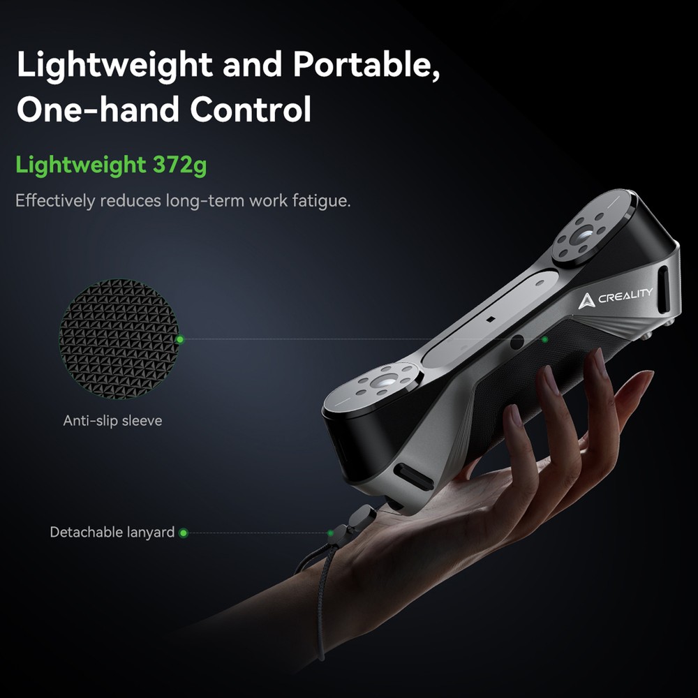 Creality CR-Scan Raptor 3D Scanner Multiple-line Blue &NIR Consumer Scanner N5V7