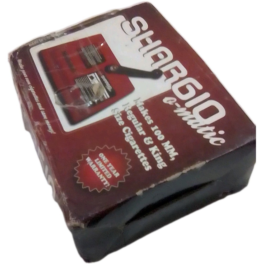 Shargio Cigarette Making Machine. Makes 100mm, Regular & King Size Cigarettes.