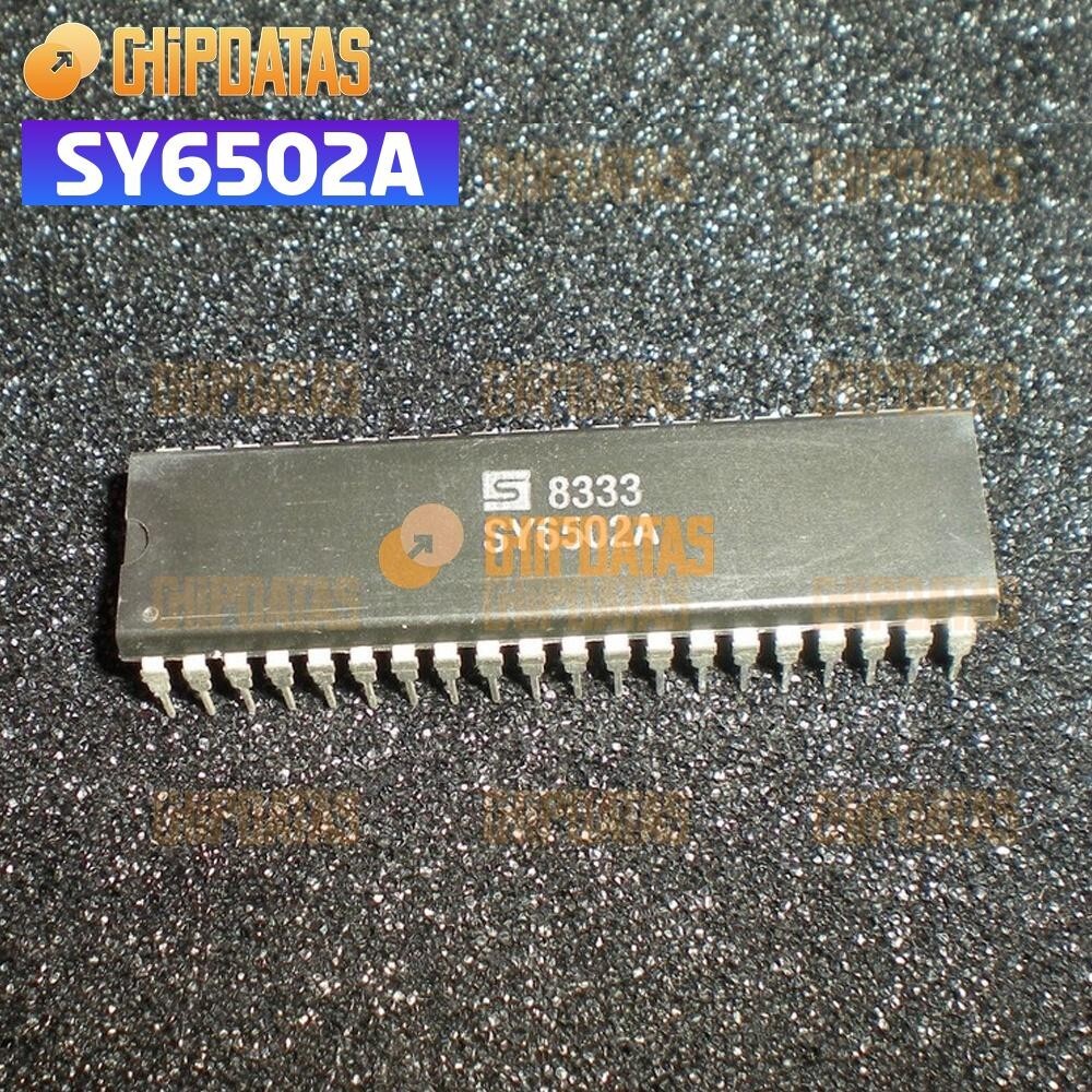 1PCS New SYNERTEK SY6502A DIP-40 8-bit Microprocessor