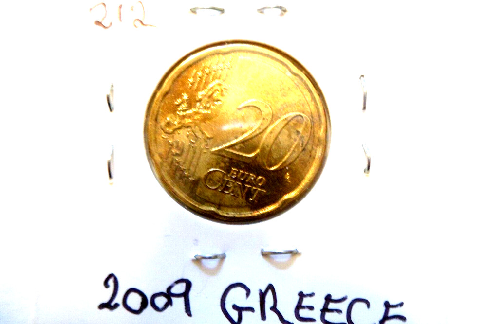 Twenty 20 Euro Cent - 2009 Greece