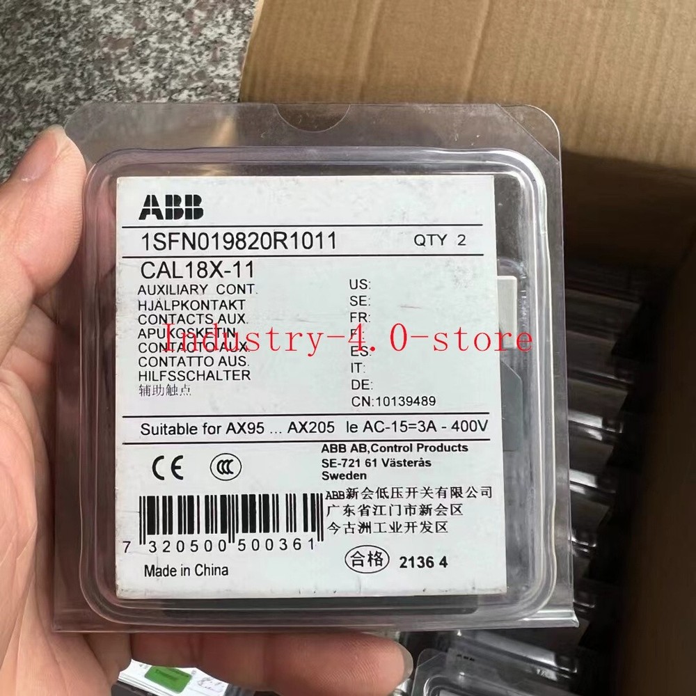 NEW BOX ABB CAL18-11 Auxiliary Contact
