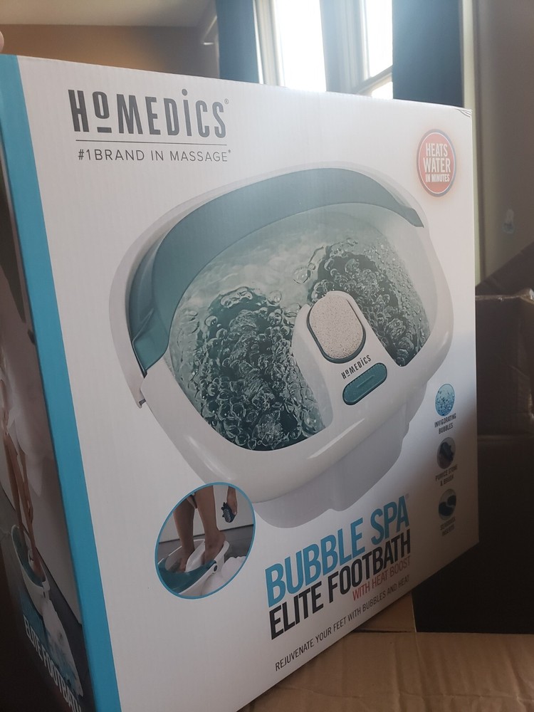 HOMEDICS BUBBLE SPA ELITE FOOTBATH