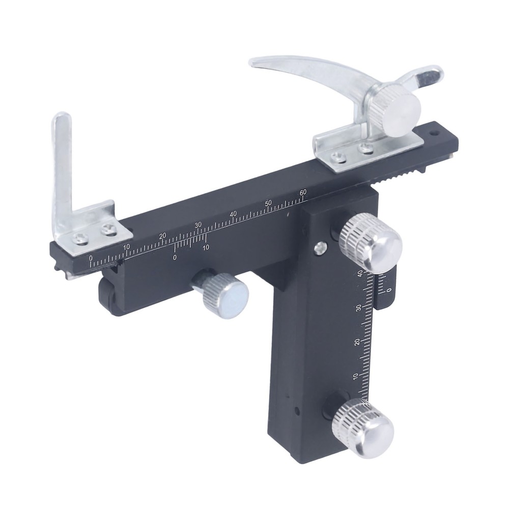 Microscope Movable Caliper Ruler Mechanical X-Y Movable Stage With Scale