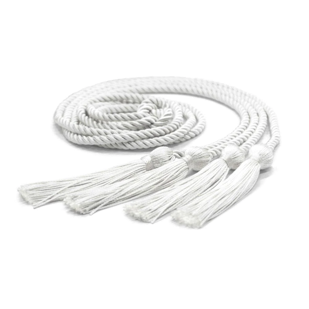 Endea Graduation Double Honor Cord White