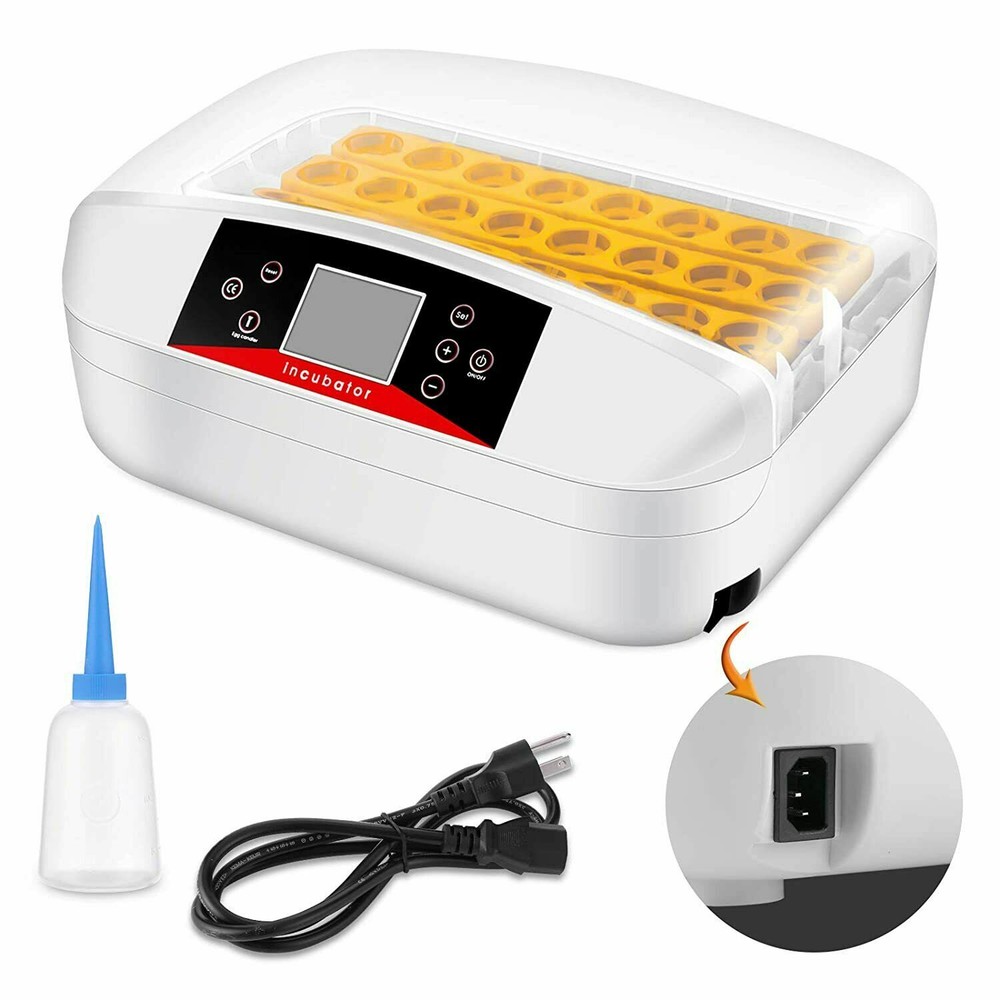 32 Egg Incubator Breeder Digital Egg Incubator Automatic Egg Turning Temperature