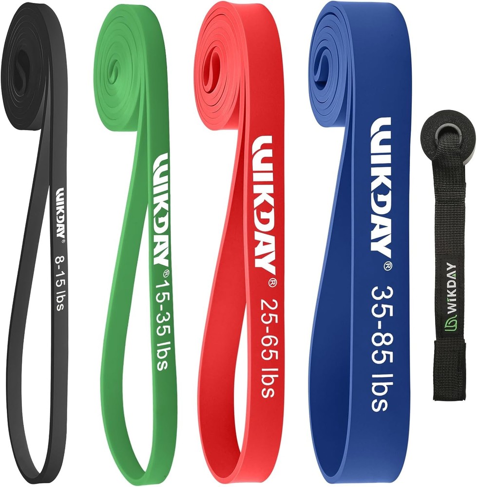 Resistance Bands, Pull Up Workout for Exercise, Thick Heavy Band Set with Door