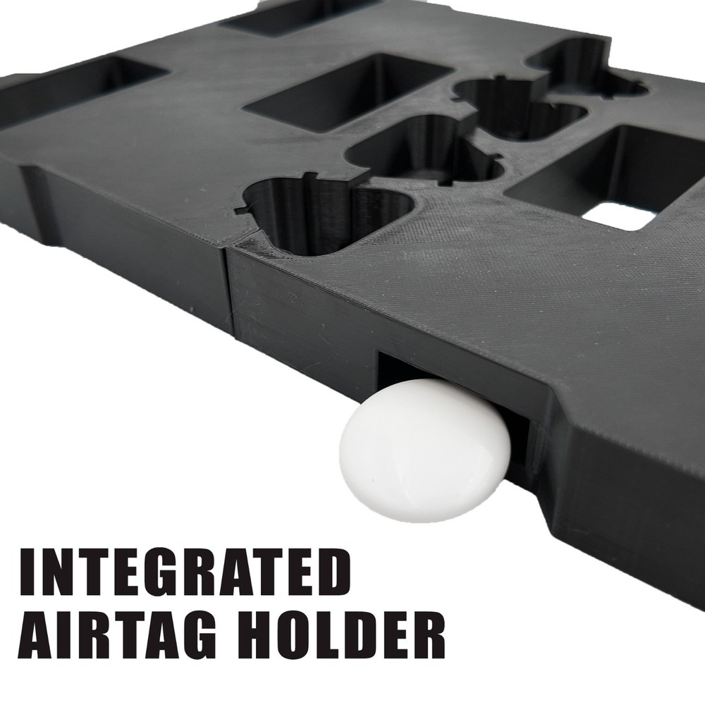 M12 Mixed Battery Organizer for Milwaukee Compact Packout insert