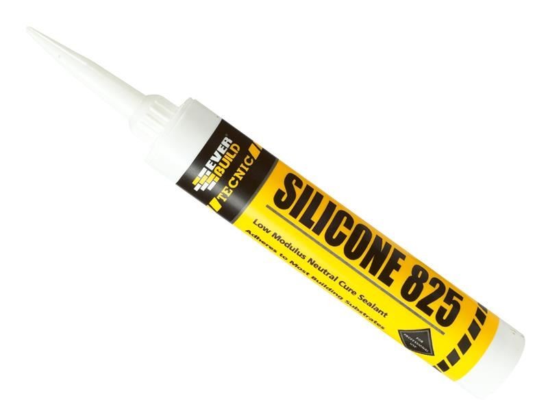 Everbuild Sika - Silicone Tecnic 825 Anthracite