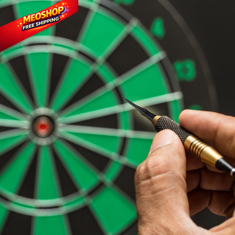 VioraWhite 200 Pack 2BA Thread Soft Tip Dart Points Plastic Replacement Black