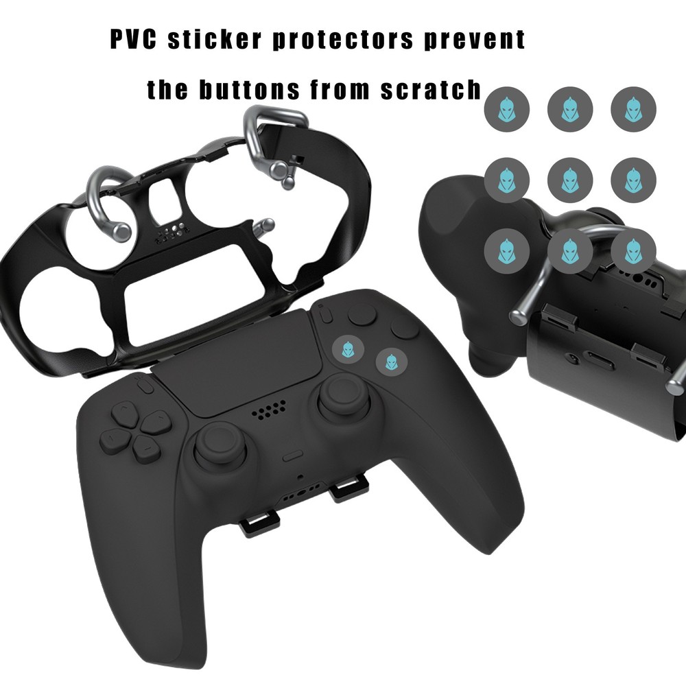 EXknight Leverback Back Paddles for PS5 Controller
