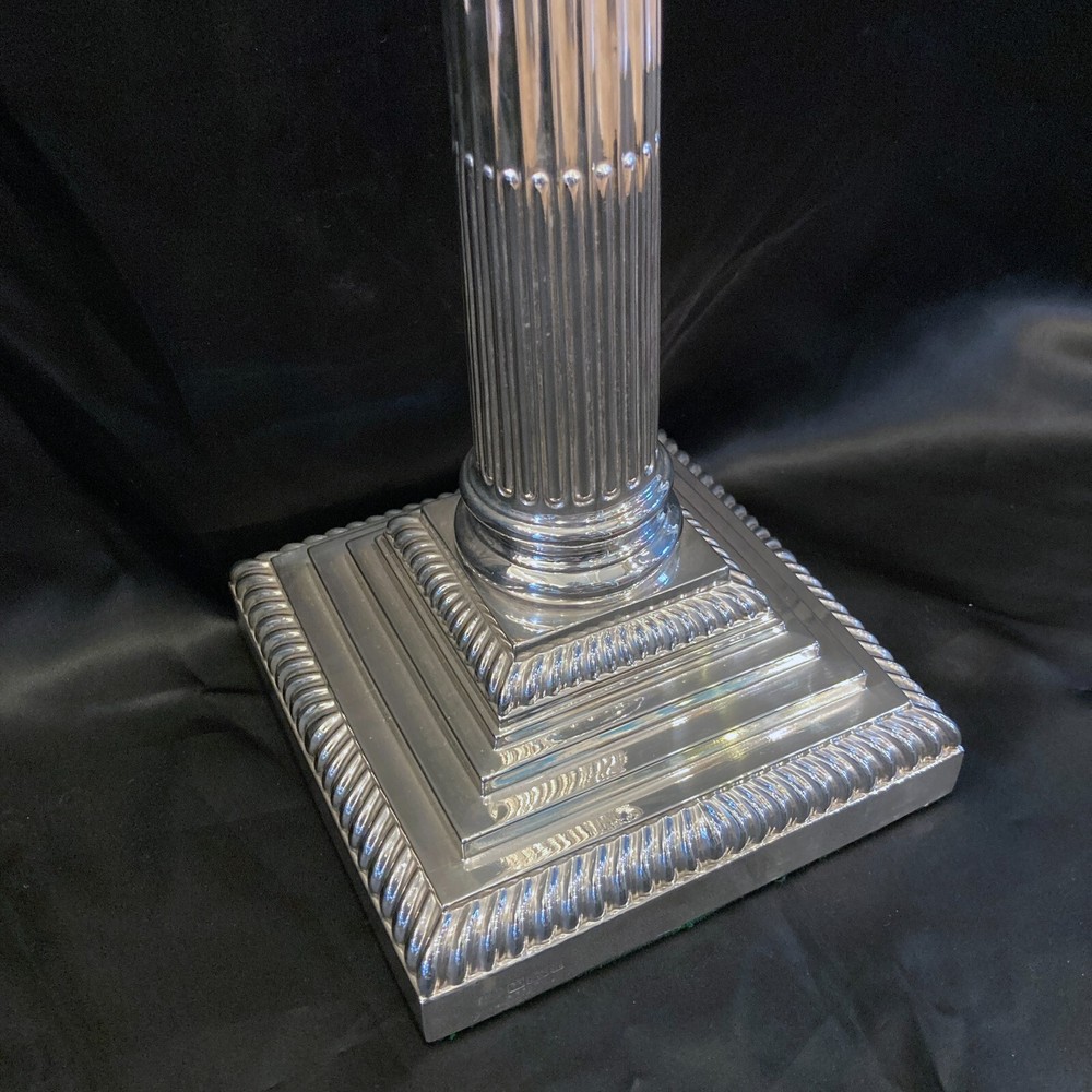 sterling silver Corinthian column By Hanksworth &Eyre