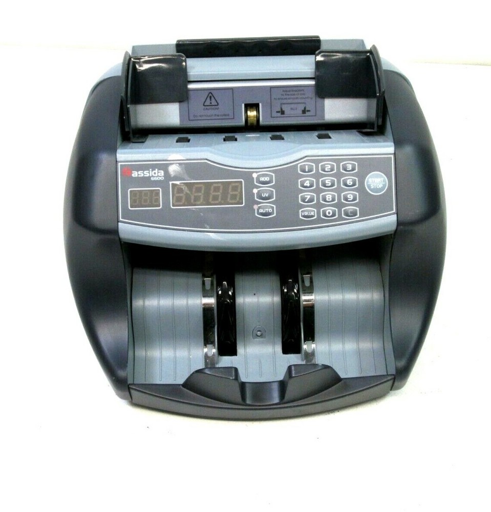 Cassida 6600UV Ultraviolet Currency Counter Missing Power Supply
