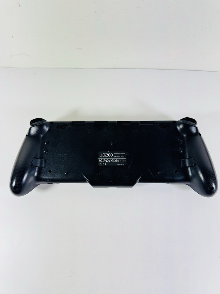 Nintendo Switch JC200 Wireless Gamepad Controller Grip Black Grid B01 ML438