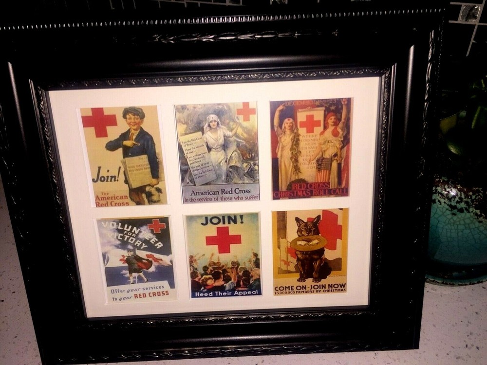 NURSES - MINIATURE RECRUITMENT POSTERS - (FRAMED $50 or UNFRAMED $27)