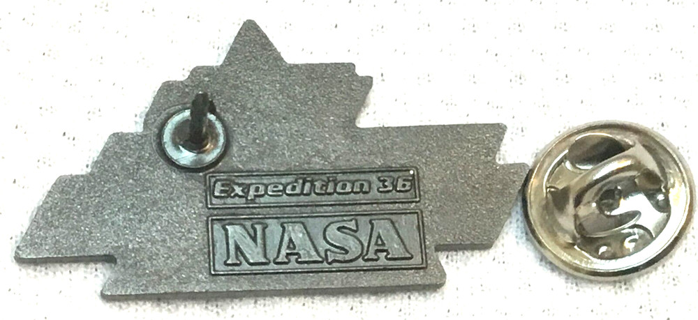 Nice NASA ISS Space Station Expedition 36 pin