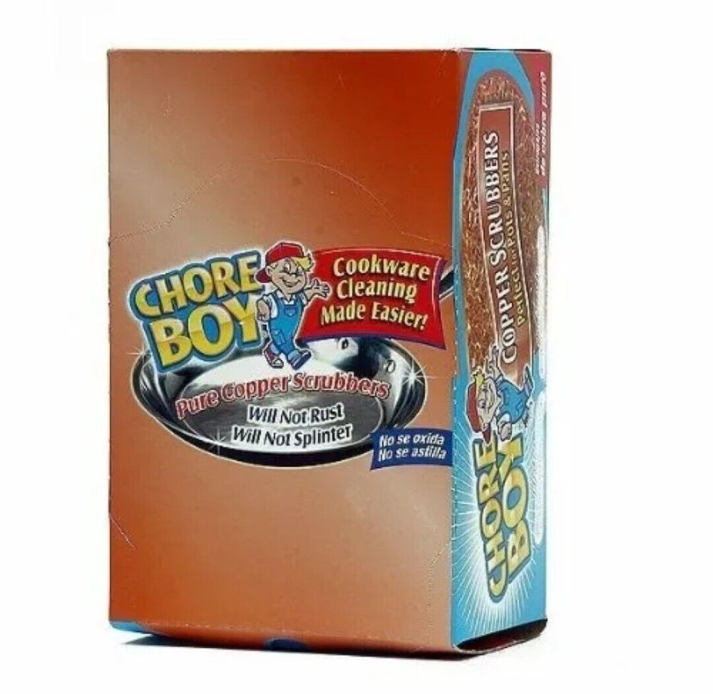 Chore Boy Copper Scrubber - 36 Pieces Per Box