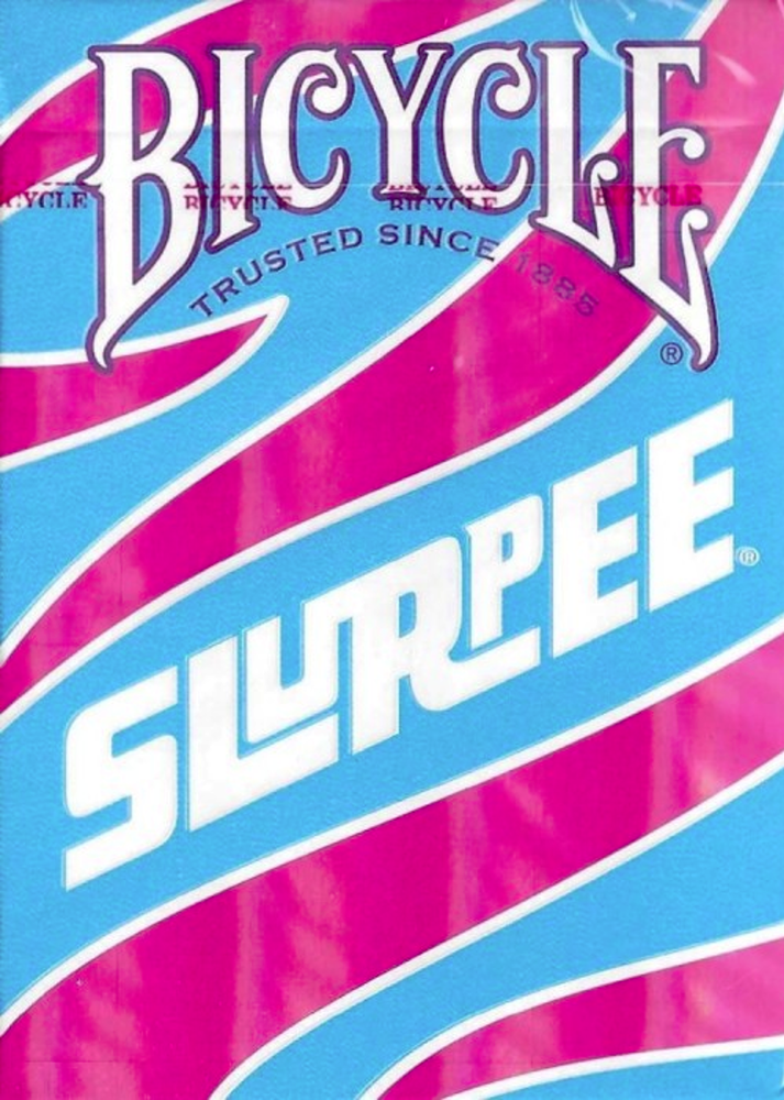 Bicycle 7 -Eleven Slurpee Playing Cards 2 Deck Set – Fourth Edition - SEALED