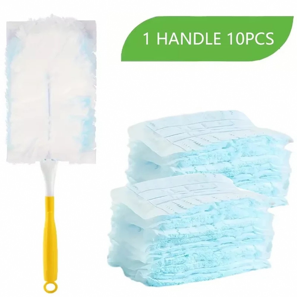 10 Count Microfiber Duster Refills for Household Cleaning Tools