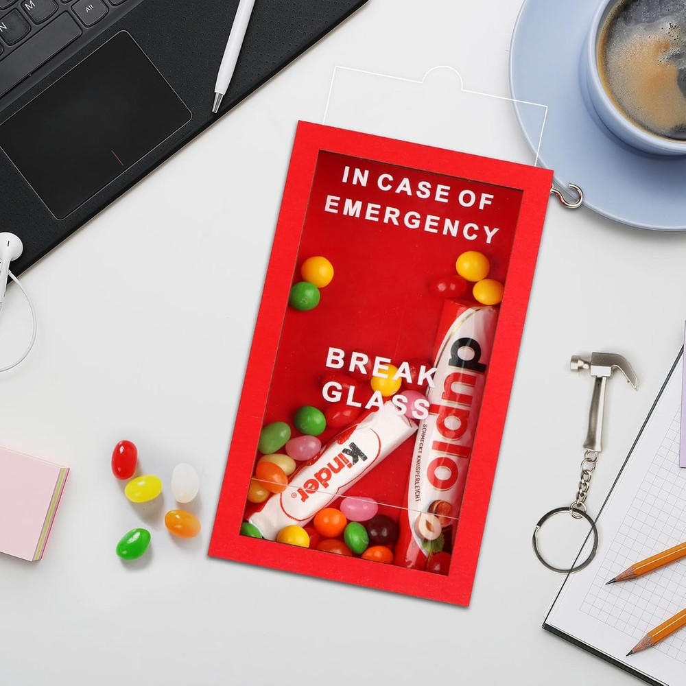 Funny Gift Emergency Box - Create Self Defined Idea w/Hammer, Break...