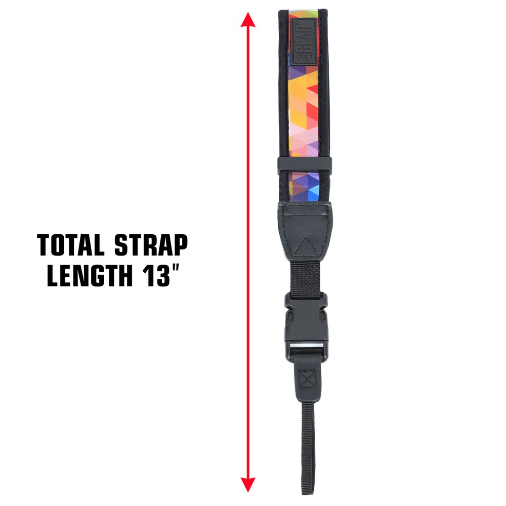 Digital Camera Wrist Strap w/ Padded Neoprene & Quick Release Buckle System
