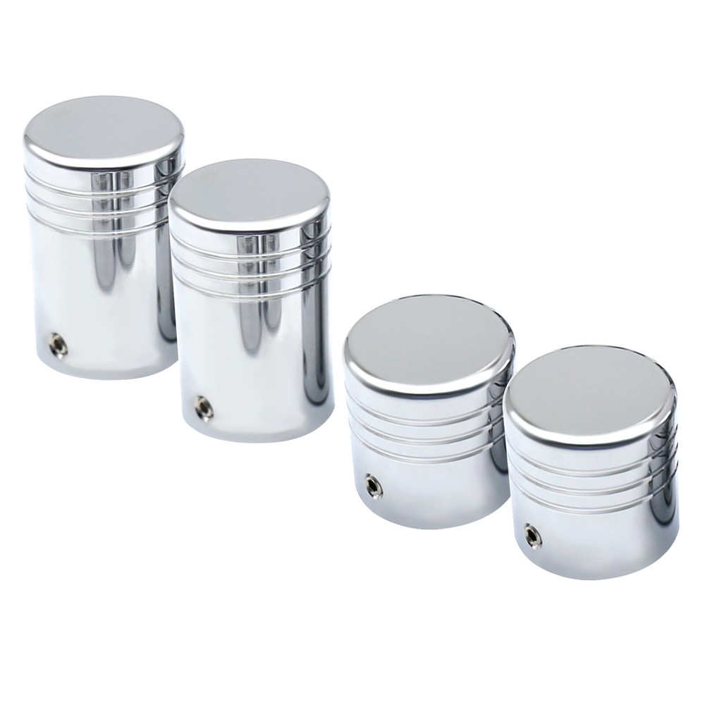 Chrome Four Point Docking Hardware Covers For Harley Touring Models 2009-2023 US