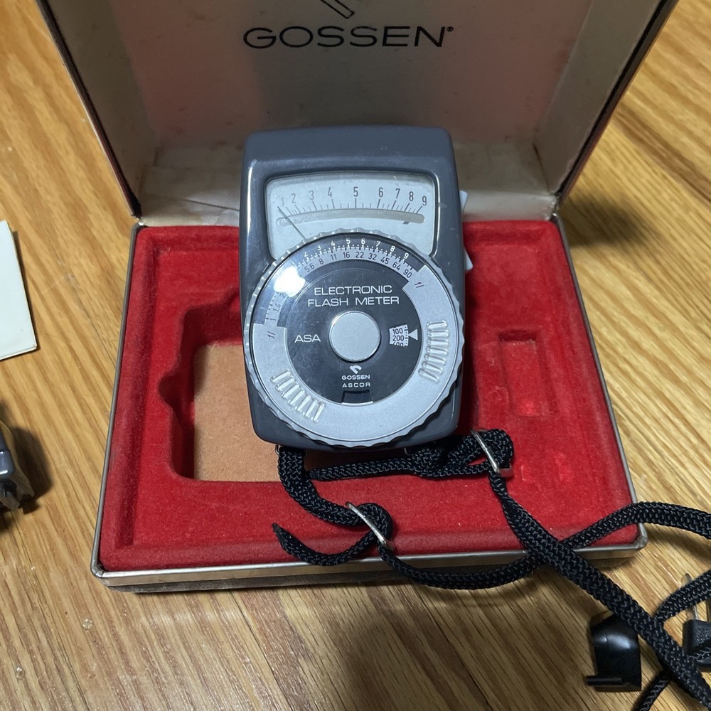 Vintage Gossen - Ascor Electronic Flash Meter