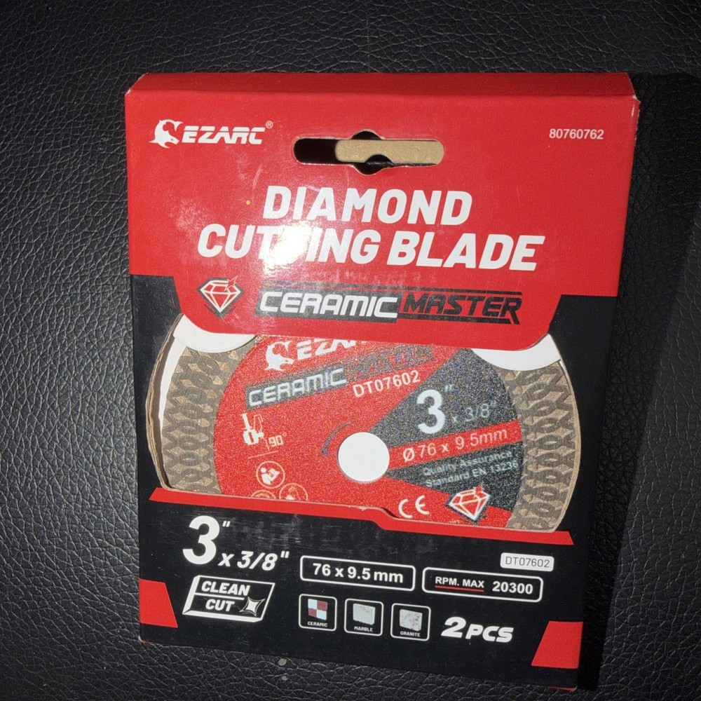 3-Inch Super Thin Diamond Blade - Perfect for Precise Tile Cutting (2-Pack !!