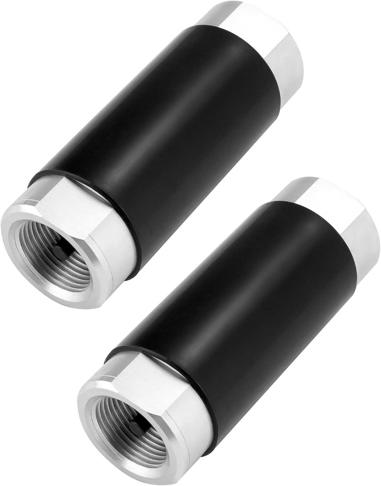 1" Fuel Hose Breakaway Valve, Auto Shut-Off, Single Use, 350 lb Force, 2 Pack