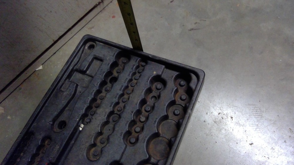 Plastic Ratchet Socket Set Organizer Metric/Standard Socket Holder